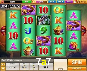 Jackpots e promoções na 7a7